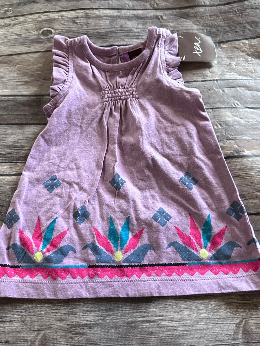 Tea purple tank dress nwt 3/6